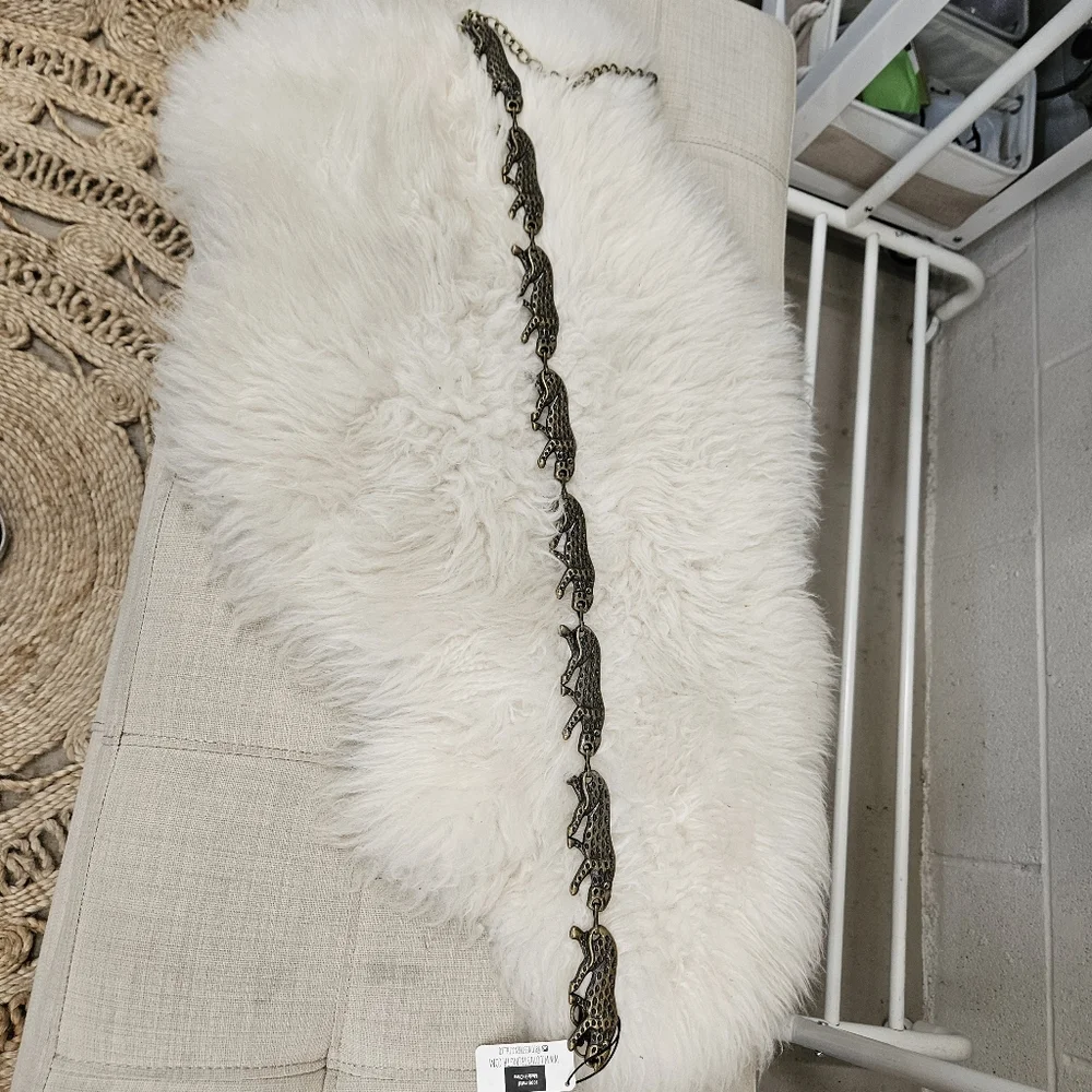 Leopard Chain Belt - Picture 3 of 3